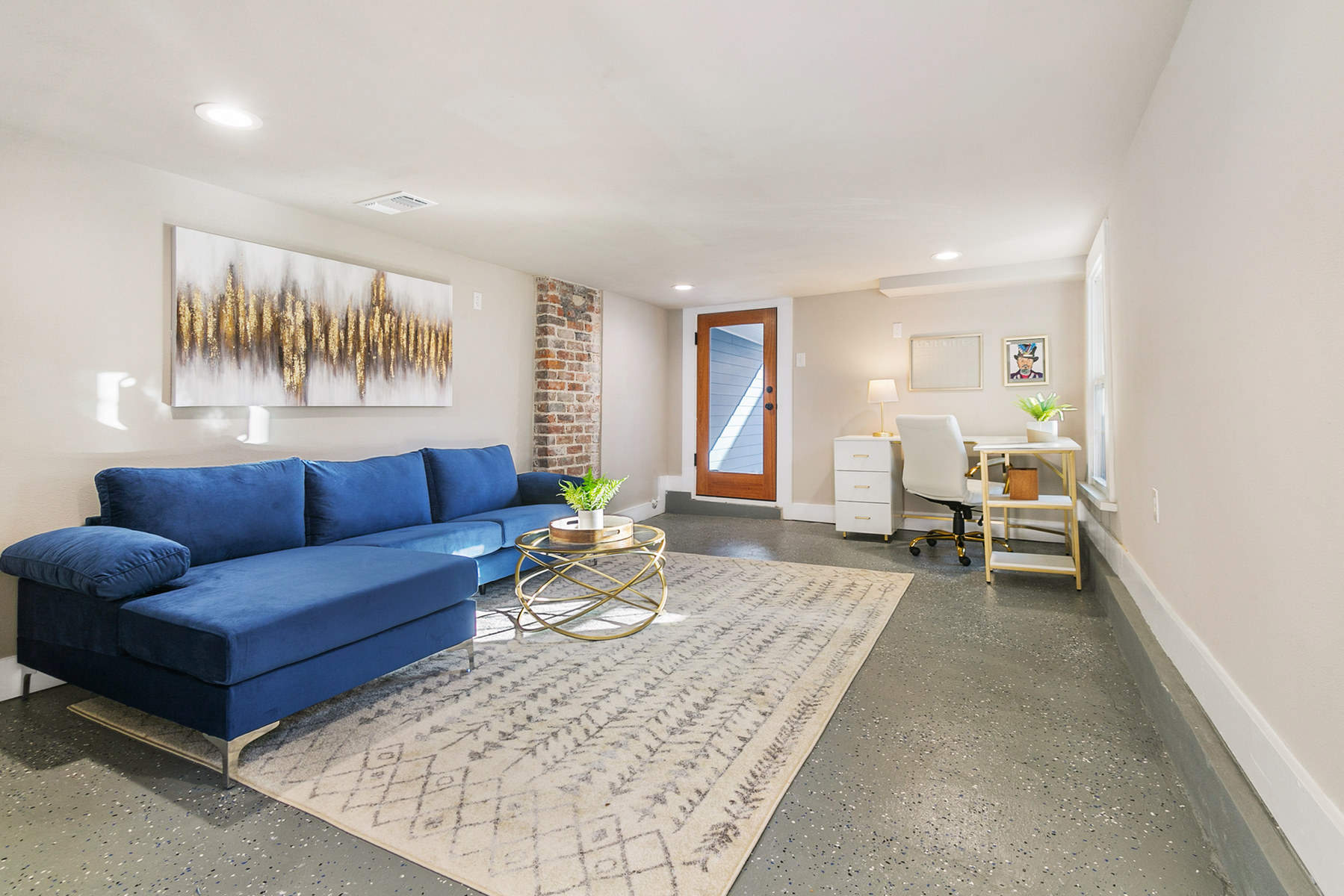 Occupied staging