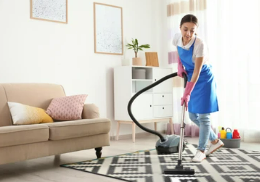 Short-term rental staging